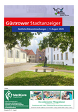 Güstrower Stadtanzeiger, Ausgabe August 2025 - PDF (3,2 MB)